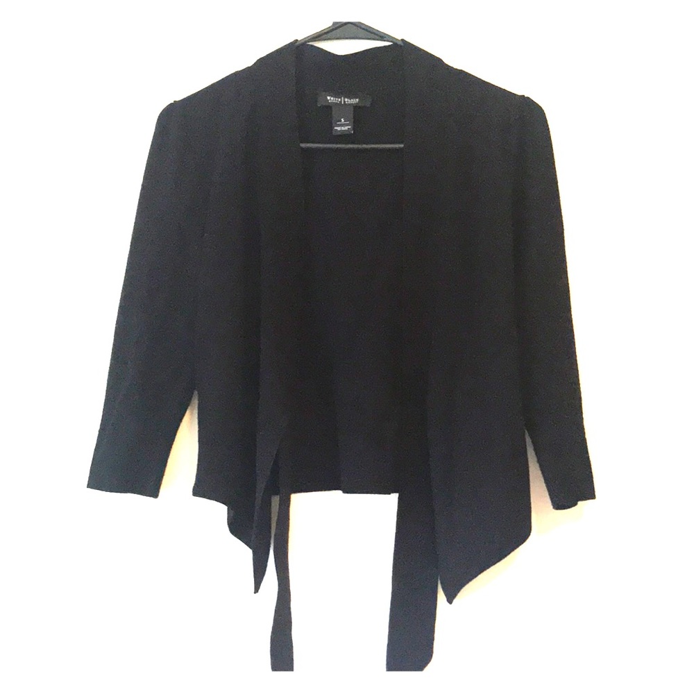 White House Black Market Cardigan Black Small